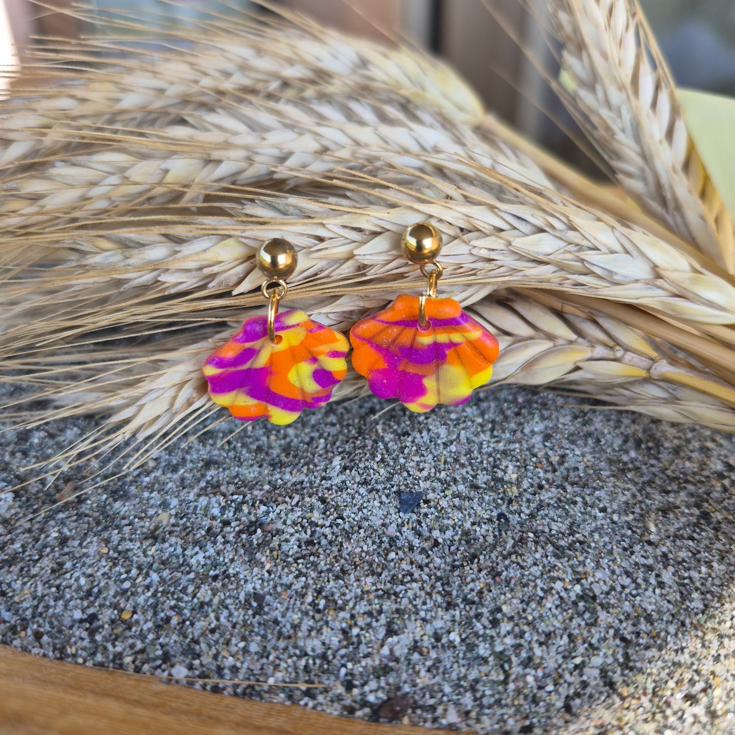 Boucles d'oreilles OCEA