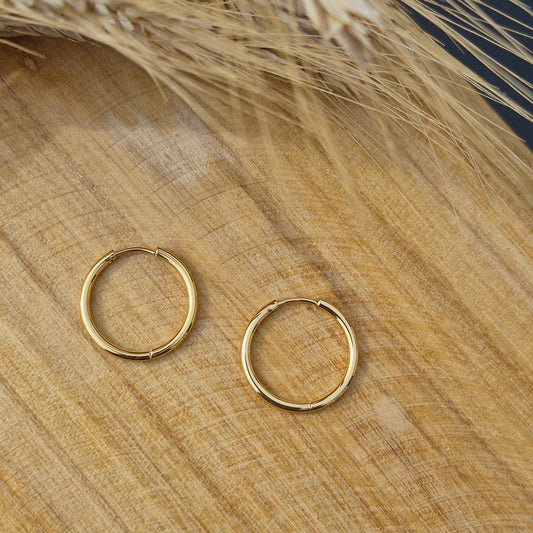 Créoles or 18 mm