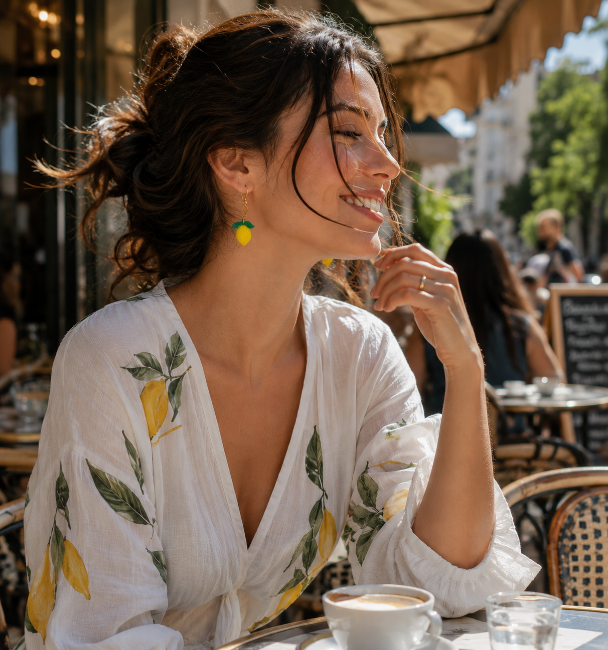 Boucles d'oreilles Limoncella
